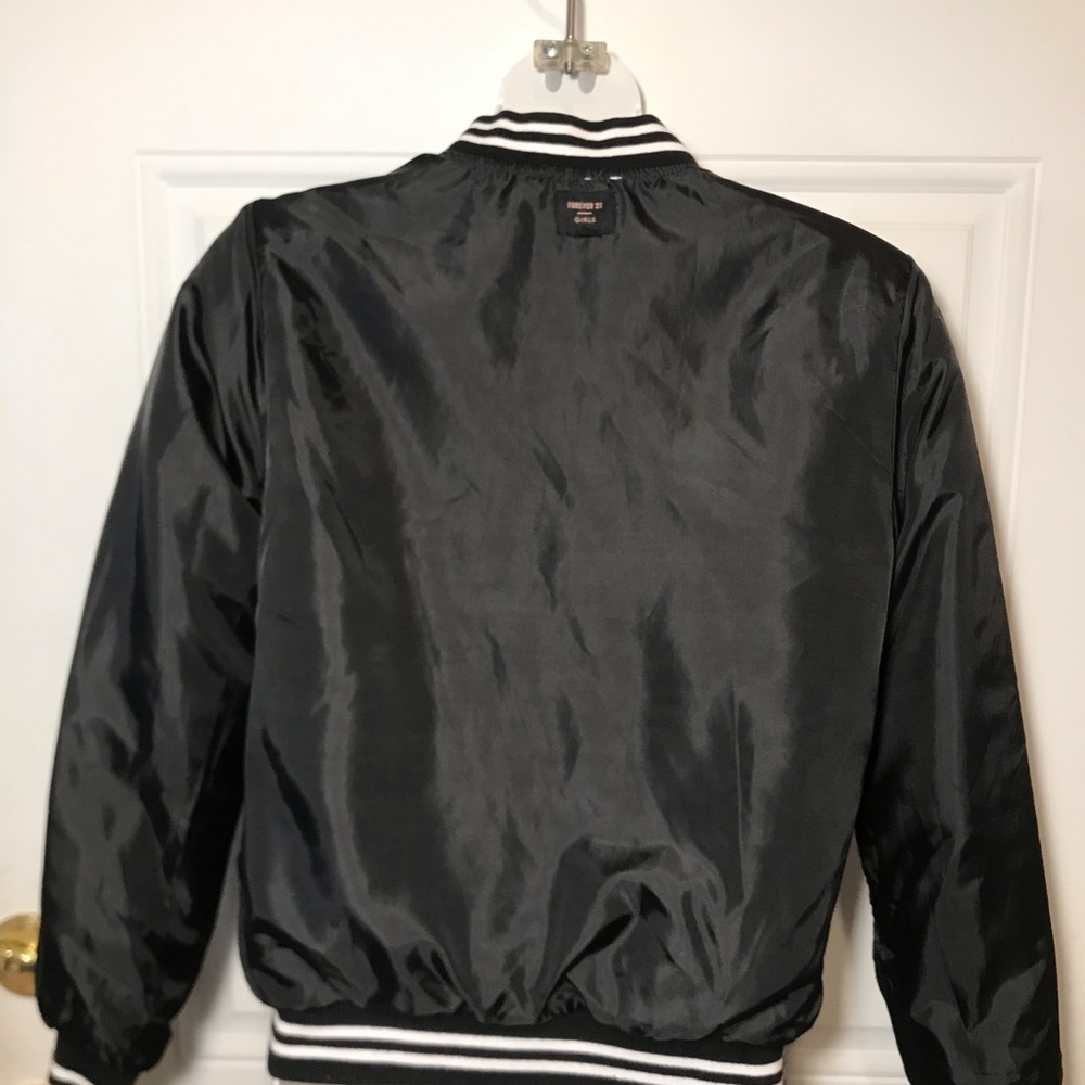 Girls 9/10 reversible bomber jacket - Picture 5 of 6